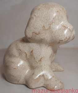 Piesek - figurka ceramiczna