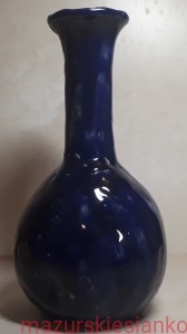 Granatowy wazonik
