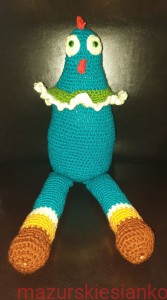 Rękodzieło - "kur" (kurczak ;)